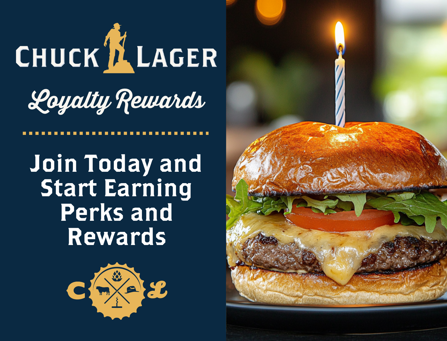 Loyalty Rewards @ Chuck Lager