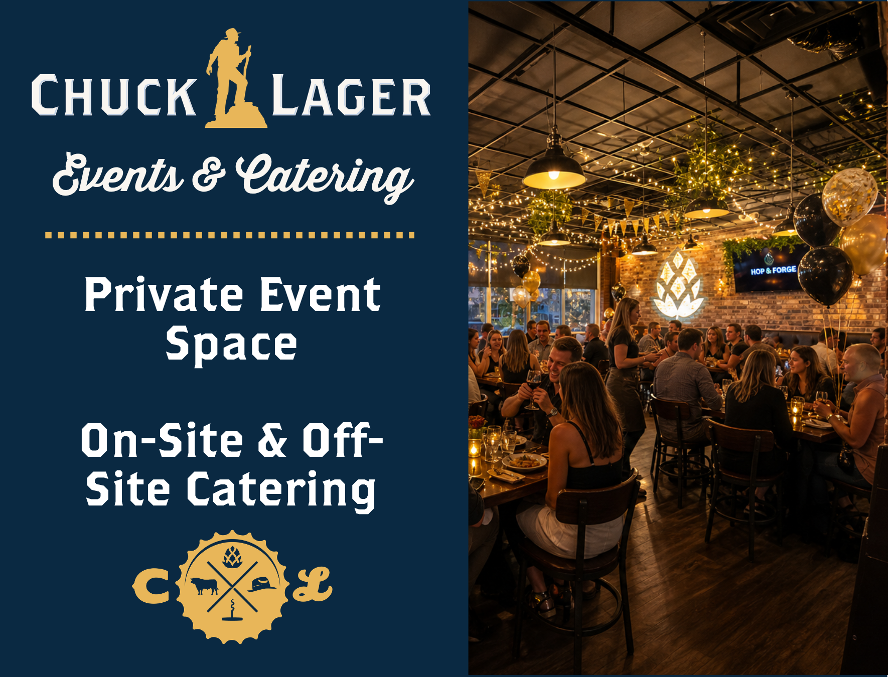 Events & Catering @ Chuck Lager