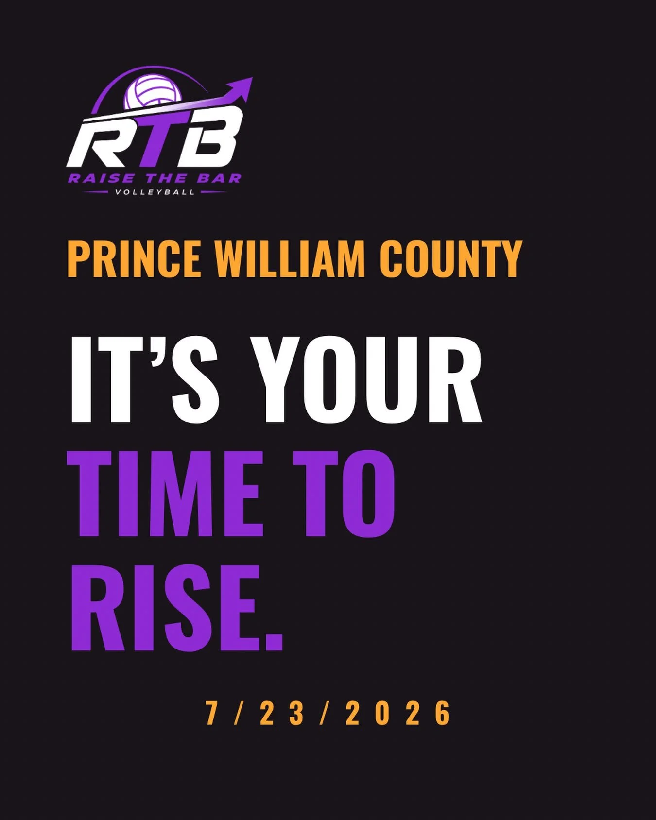 RTB is coming to Prince William County. 🏐

If you&rsquo;re a volleyball player, or the parent of one, in Manassas, Woodbridge, Nokesville, Bristow, Gainesville, or anywhere in the greater Prince William County area, this announcement is for you.

Ju
