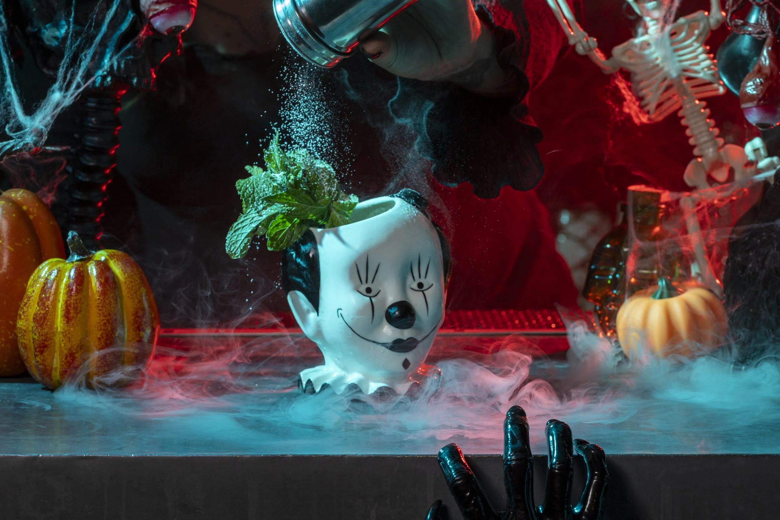 The Haunting 2026 Clown Pear-Anoia Cocktail