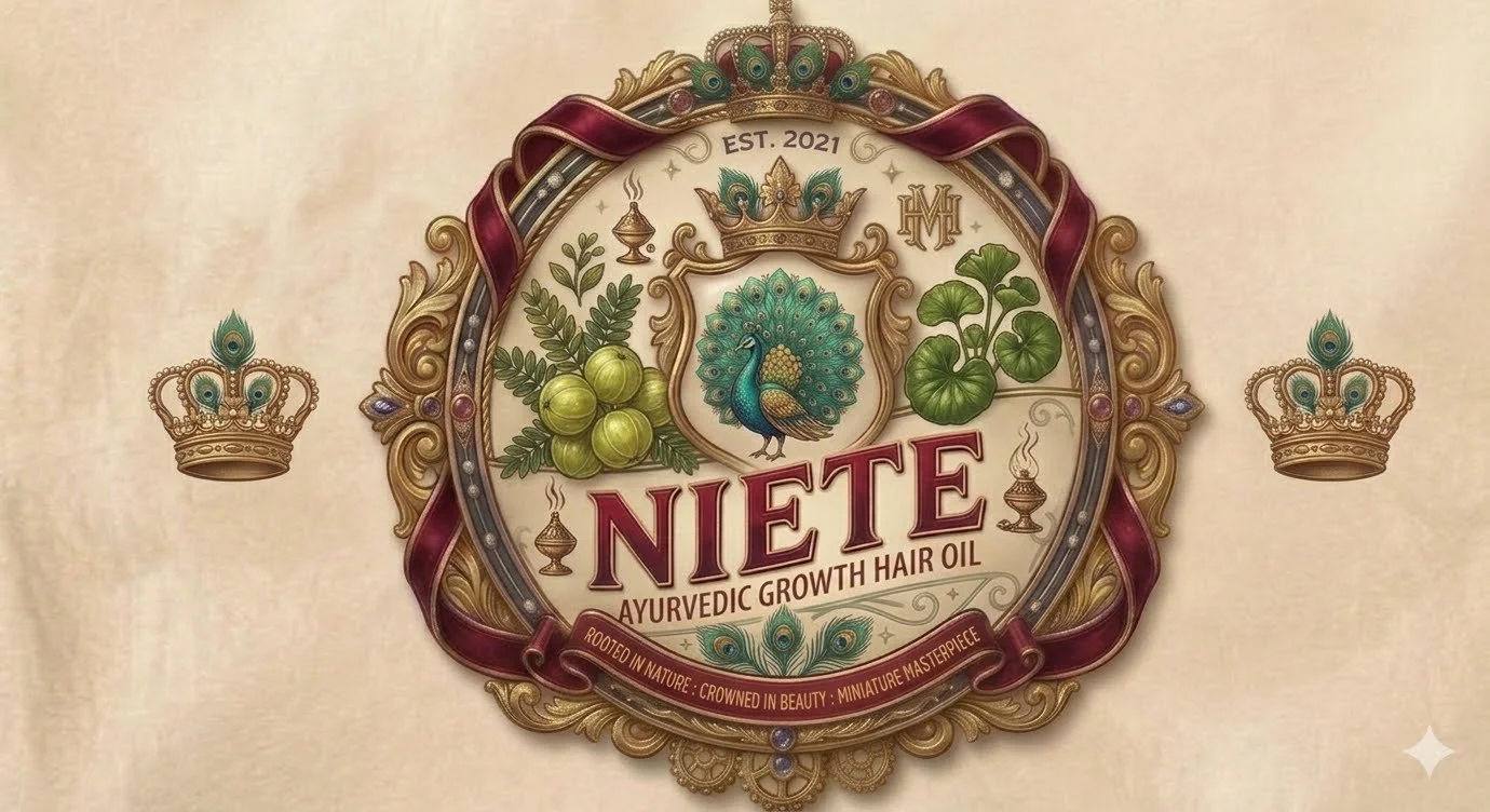 Miniature Masterpiece: NIETE Ayurvedic Growth Hair Oil