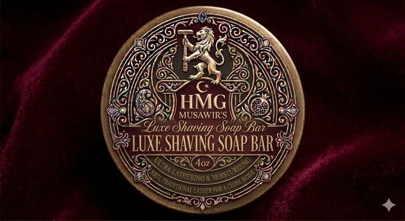 HMG Musawir's Luxe Shaving Soap Bar