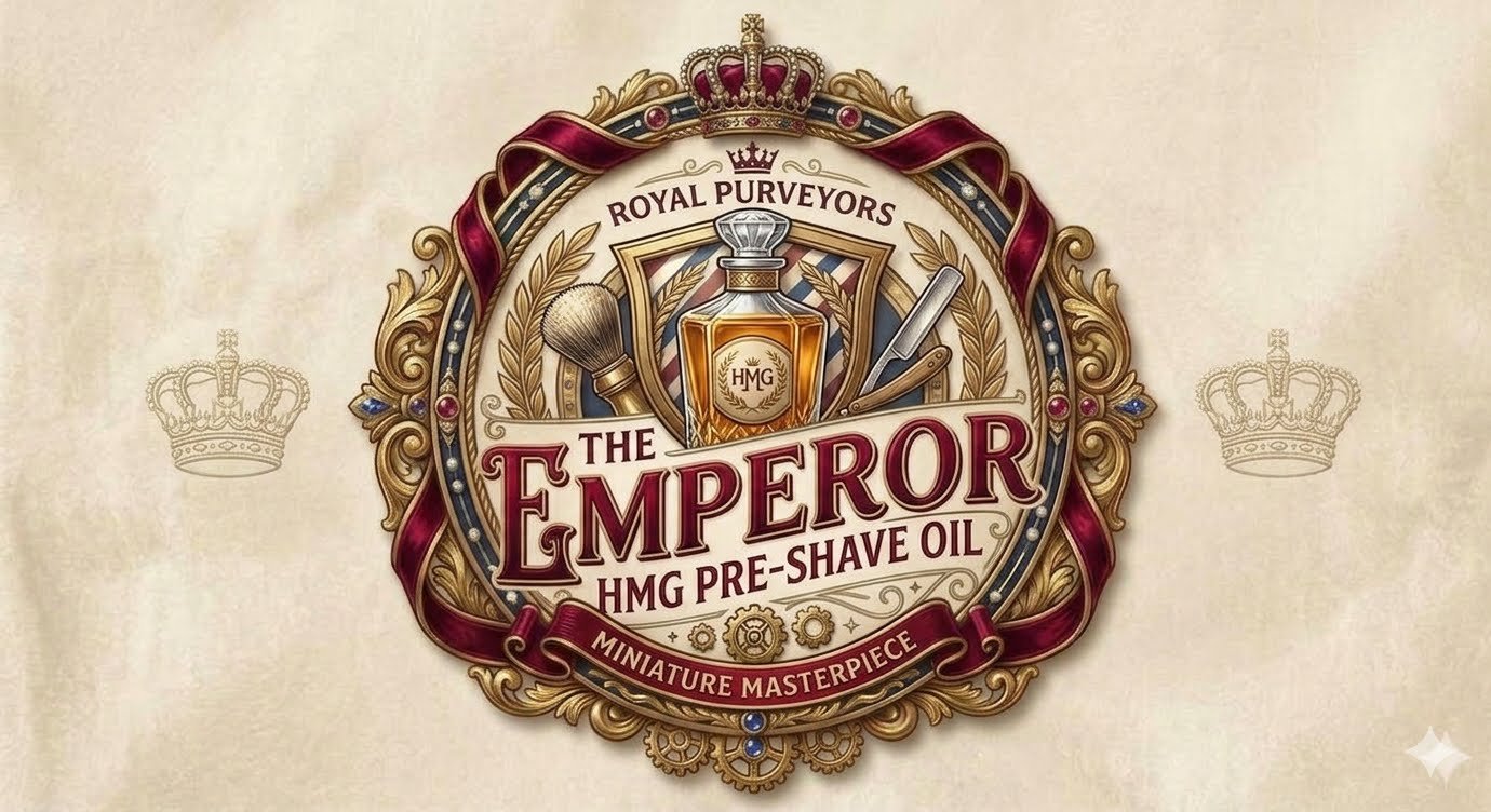 Miniature Masterpiece: HMG Emperor Preshave Oil