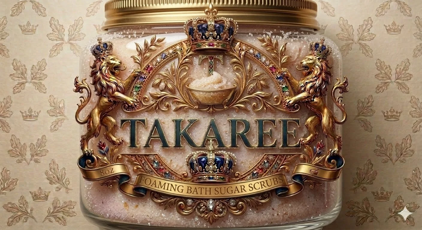 TAKAREE Foaming  Bath Sugar Scrubs