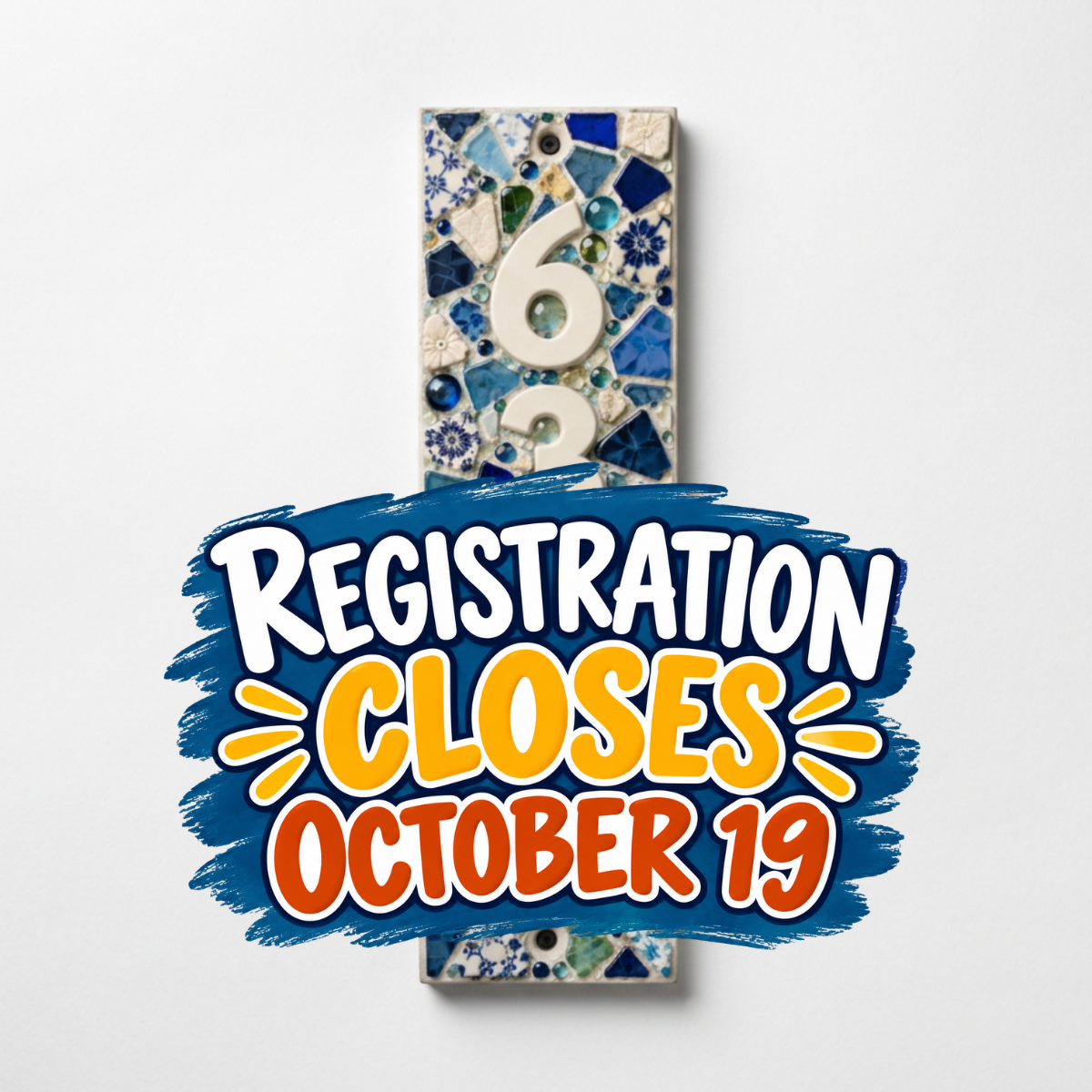 Mosaic House Numbers - October 29 | 6 PM