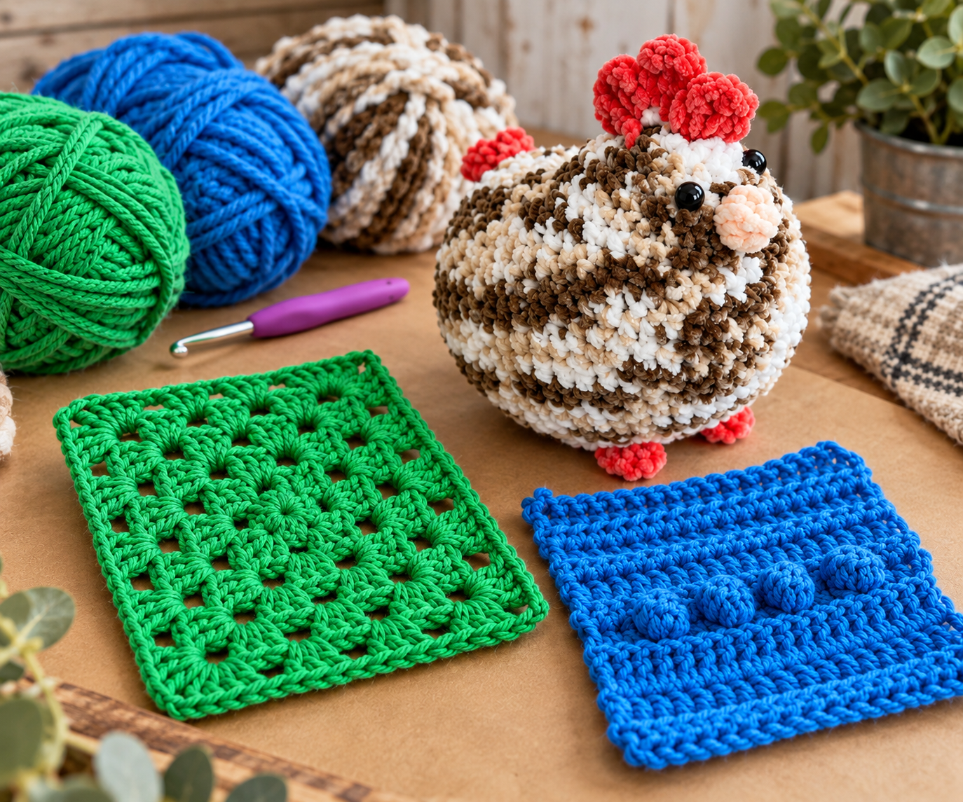 Crochet 101: 3-Week Beginner Series - October  14, 21, & 28 | 6 PM