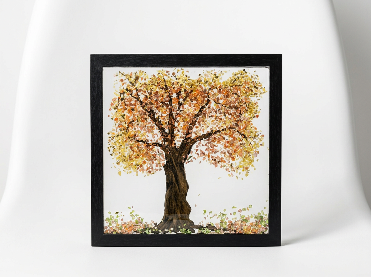 Through the Leaves: Crushed Glass & ResinArt - September 17 | 6 PM
