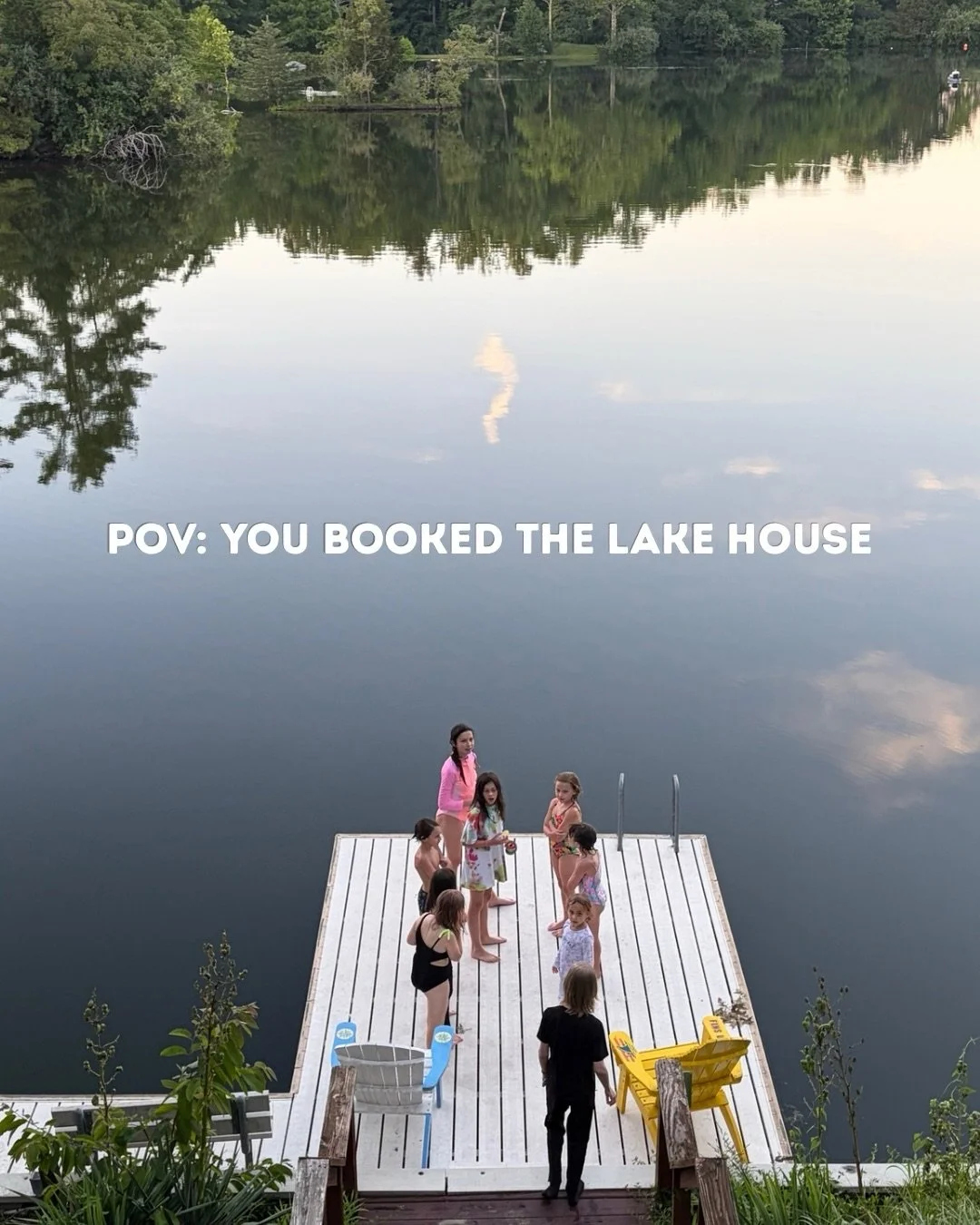 Swipe through your next weekend away. Lake views, an indoor pool, and a game room&mdash;all at our Terre Haute lake house.
The hardest part might be finding a weekend everyone&rsquo;s free.
See more and book your stay through the link in bio.