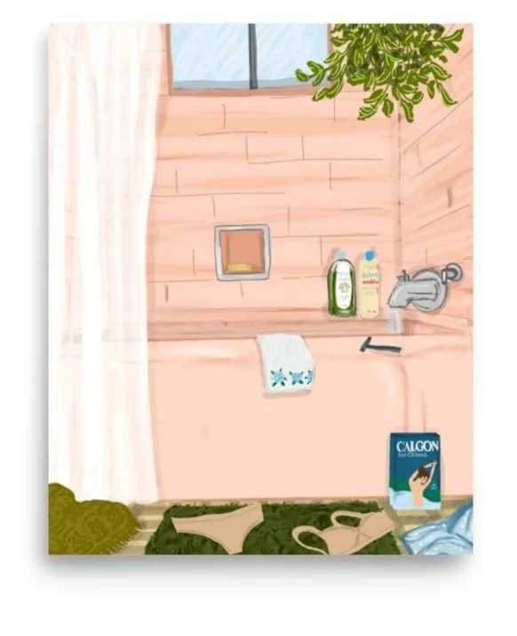 Take Me Away Bathroom Art Print
