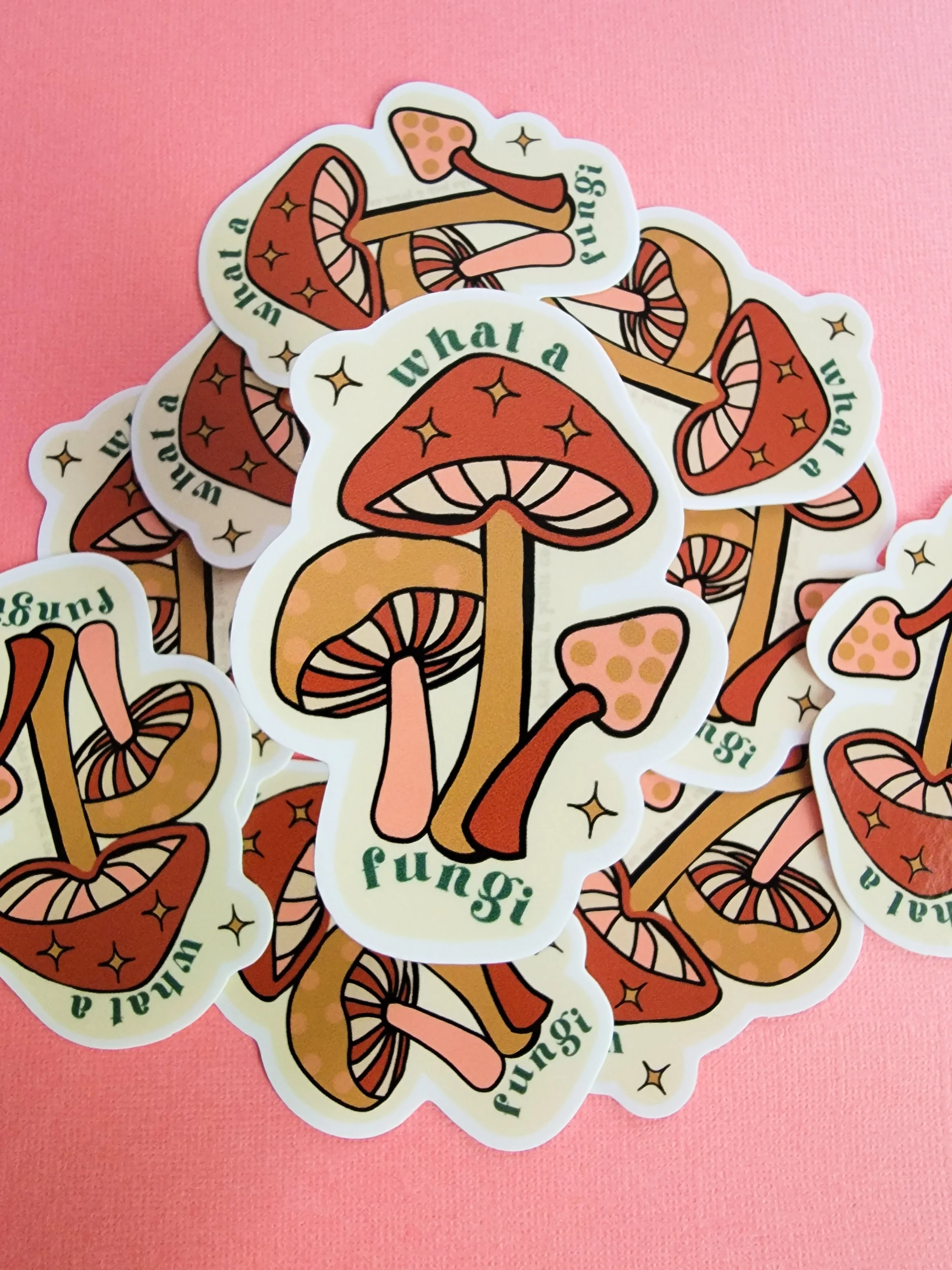 What A Fungi 3in. Sticker