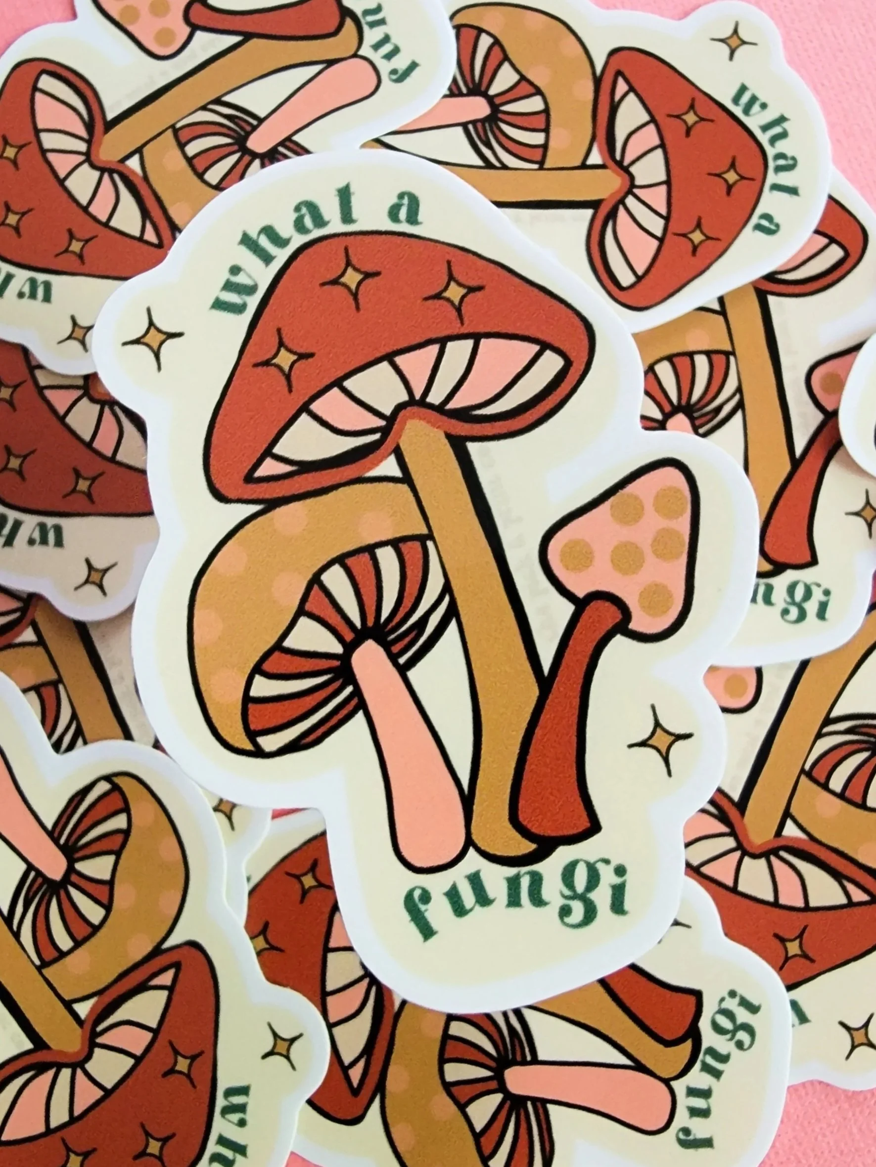 What A Fungi 3in. Sticker