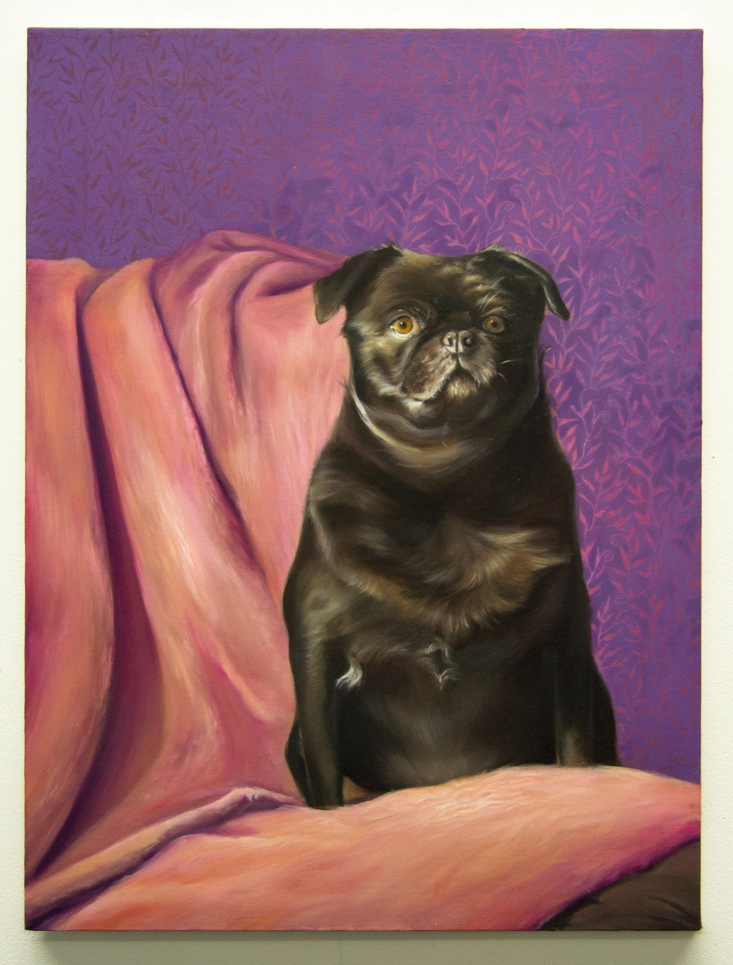 Boo
2019
Oil on canvas 
18" x 24"
