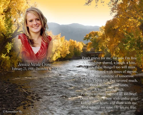 Autumn river memorial