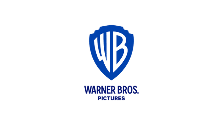 Warner Bros. Pictures logo with a shield-shaped emblem and blue text.