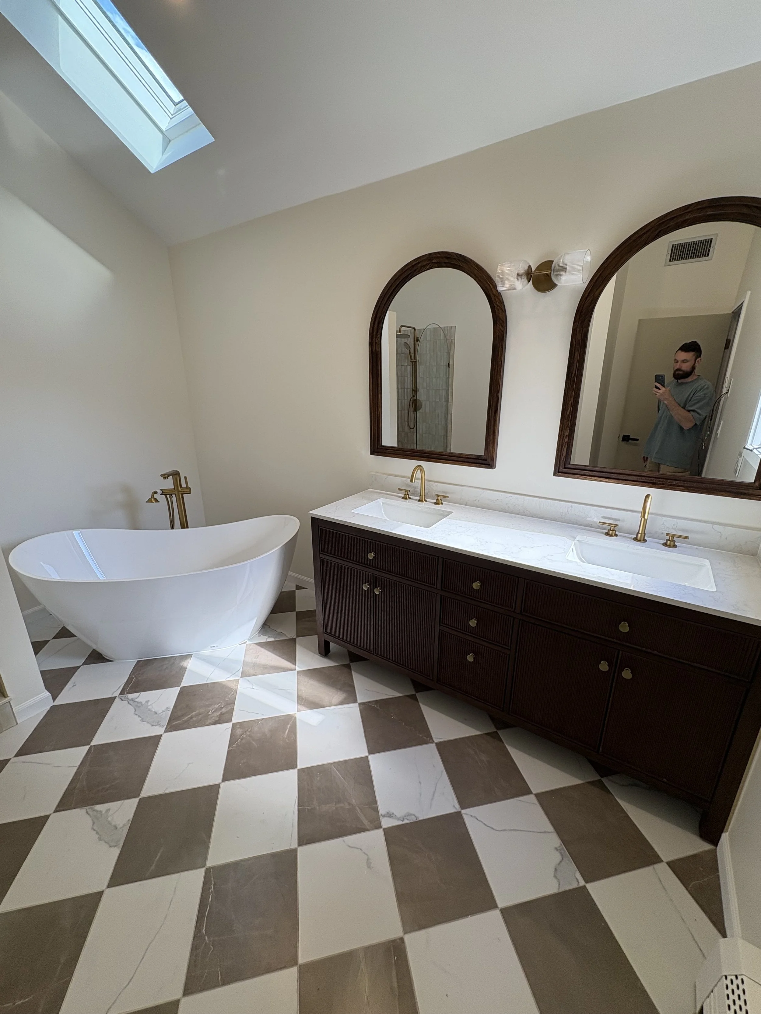 bathroom renovation in New Jersey. Custom showers, tile installation, waterproofing, flooring and modern bathroom remodeling licensed Insured Bonded home improvement contractor in New Jersey design and build installation