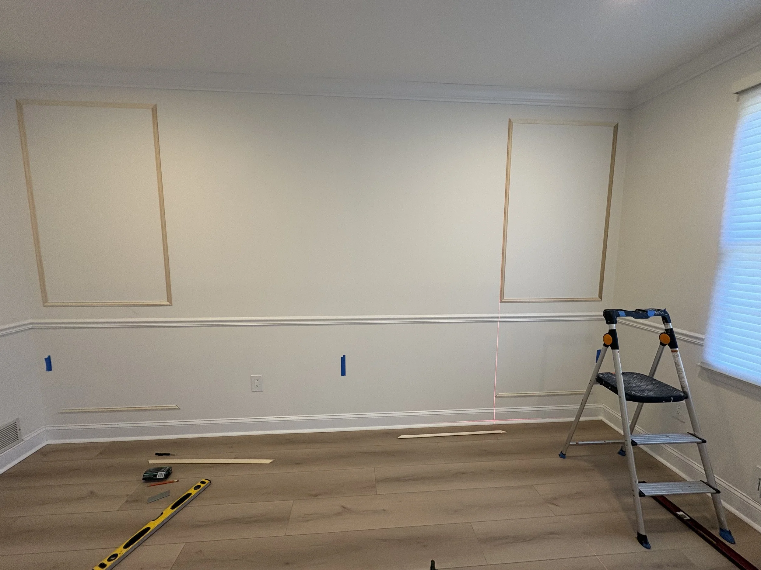 decorative wall moldings installation