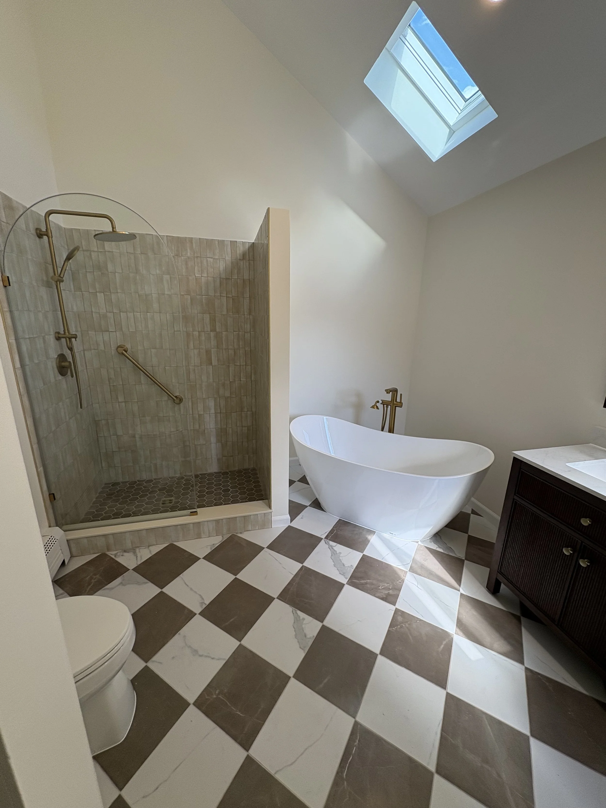 bathroom renovation licensed Insured Bonded home improvement contractor in New Jersey design and build installation 