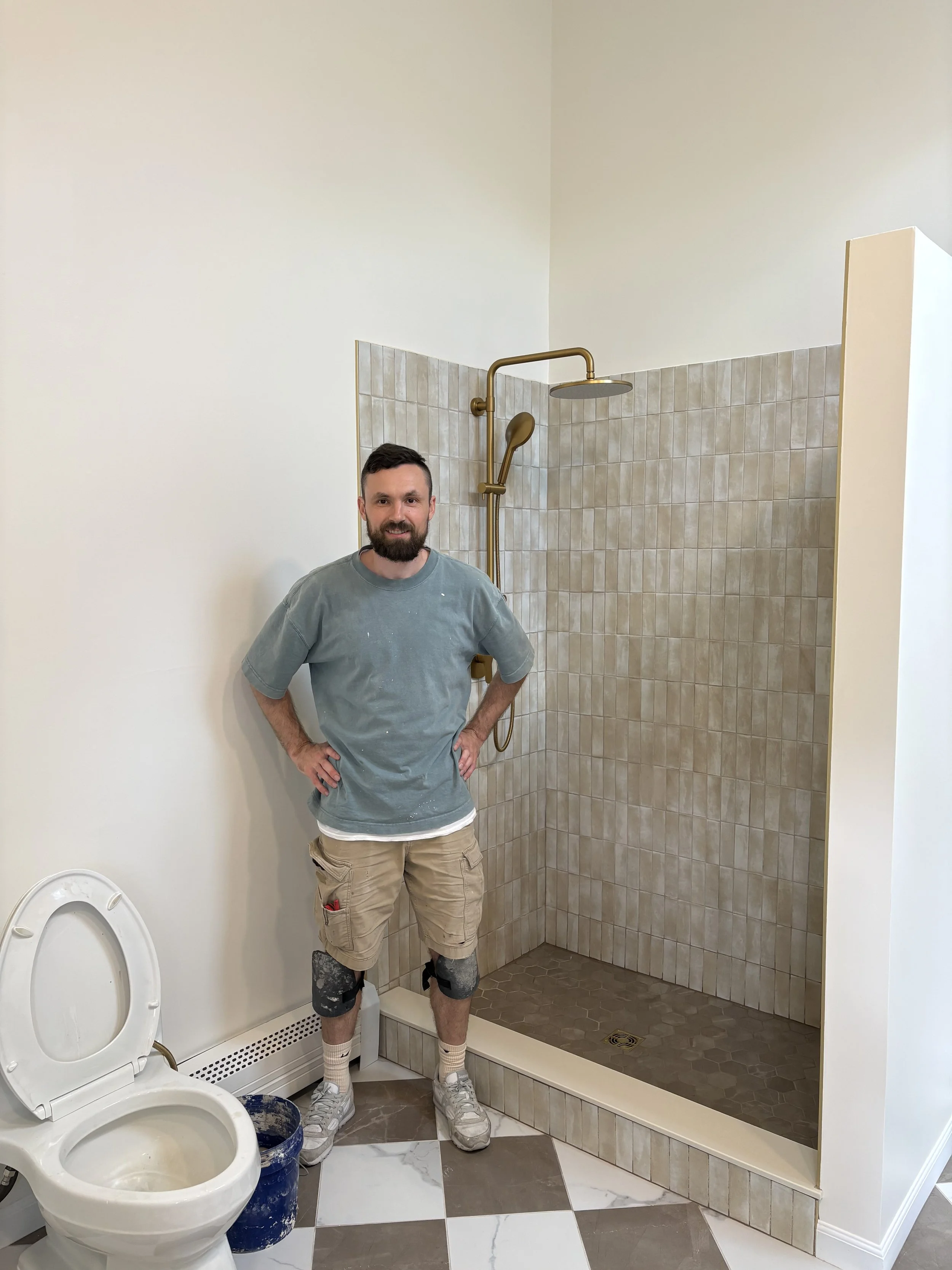 bathroom renovation in New Jersey. Custom showers, tile installation, waterproofing, flooring and modern bathroom remodeling licensed Insured Bonded home improvement contractor in New Jersey design and build installation
