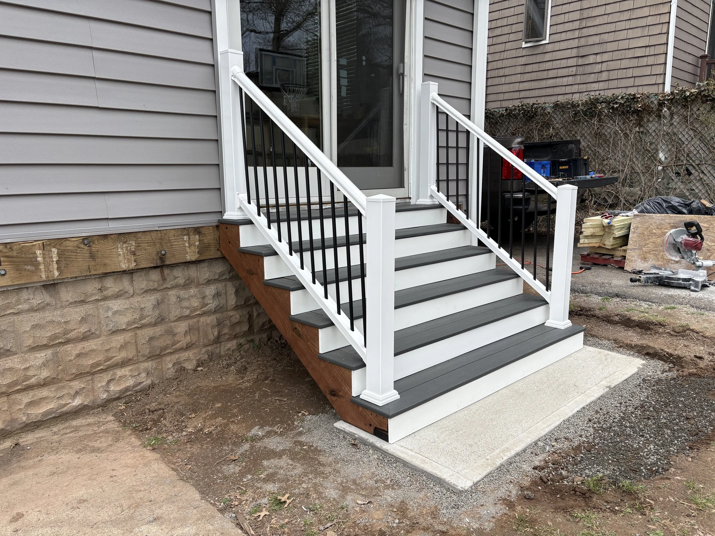 Create a beautiful outdoor space with durable composite decking designed for comfort, style, and long-lasting performance. Professional installation ensures a low-maintenance deck . home improvement contractor in New Jersey