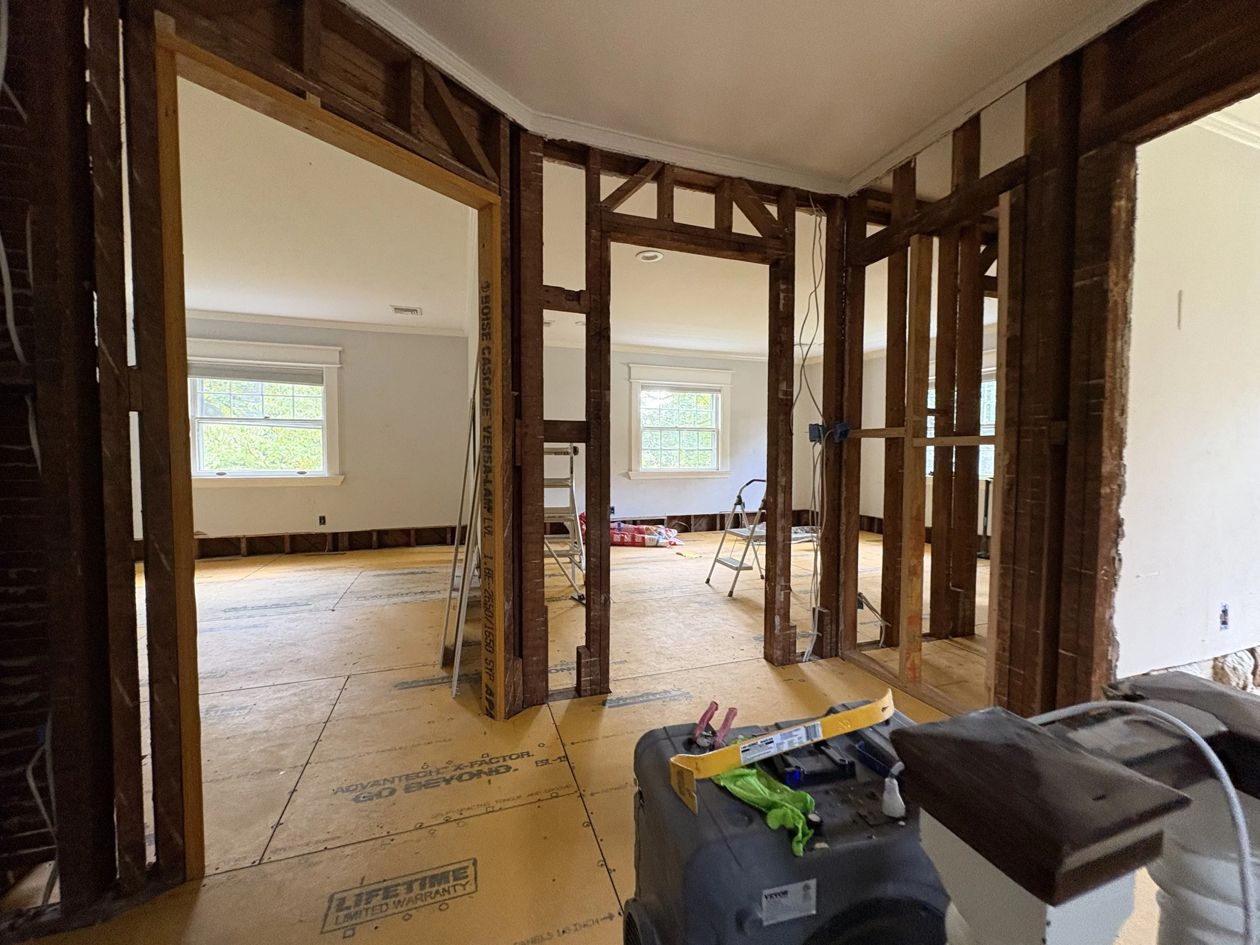 home improvement contractor in new jersey closet framing drywall  