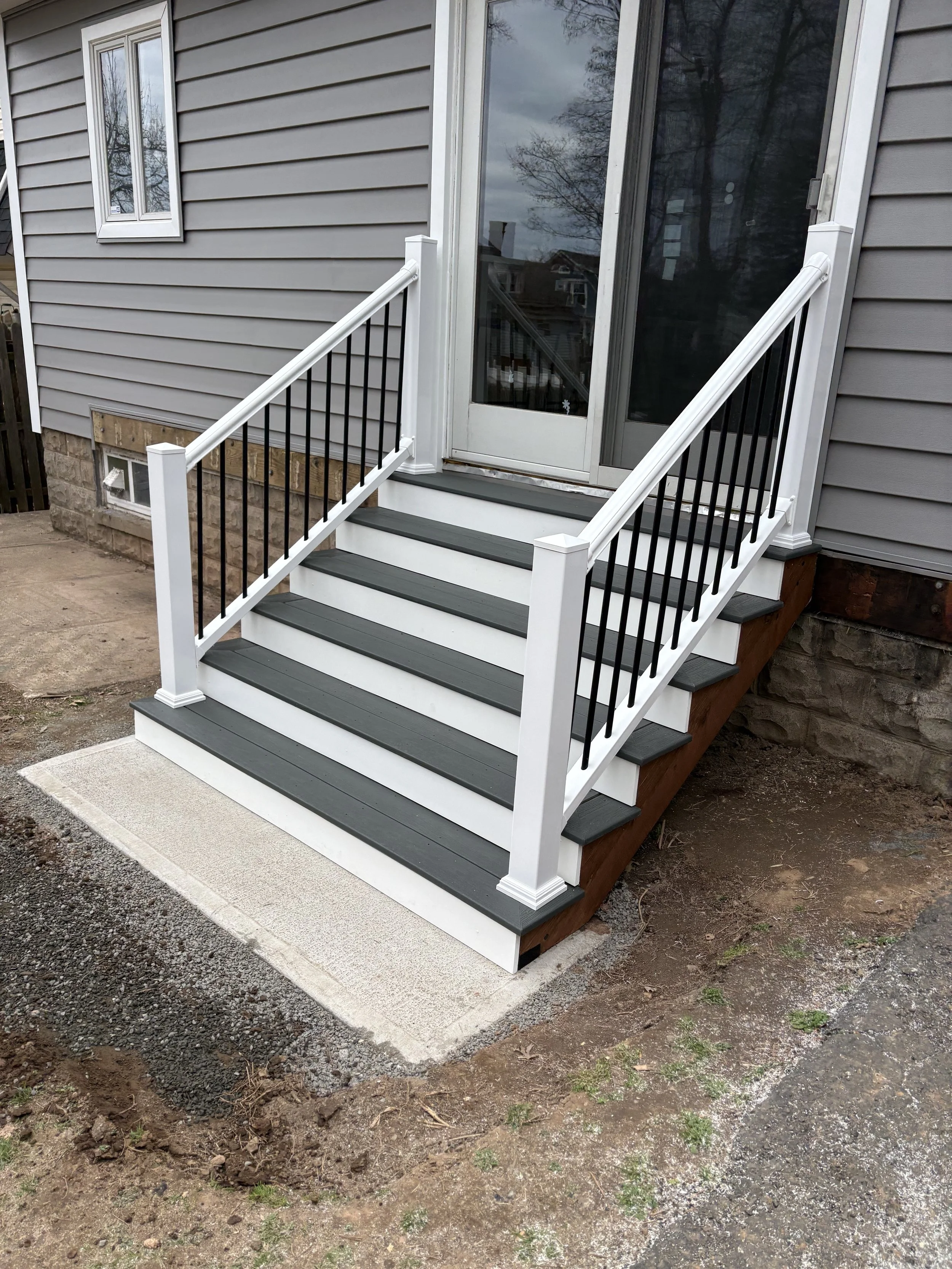 Create a beautiful outdoor space with durable composite decking designed for comfort, style, and long-lasting performance. Professional installation ensures a low-maintenance deck . home improvement contractor in New Jersey