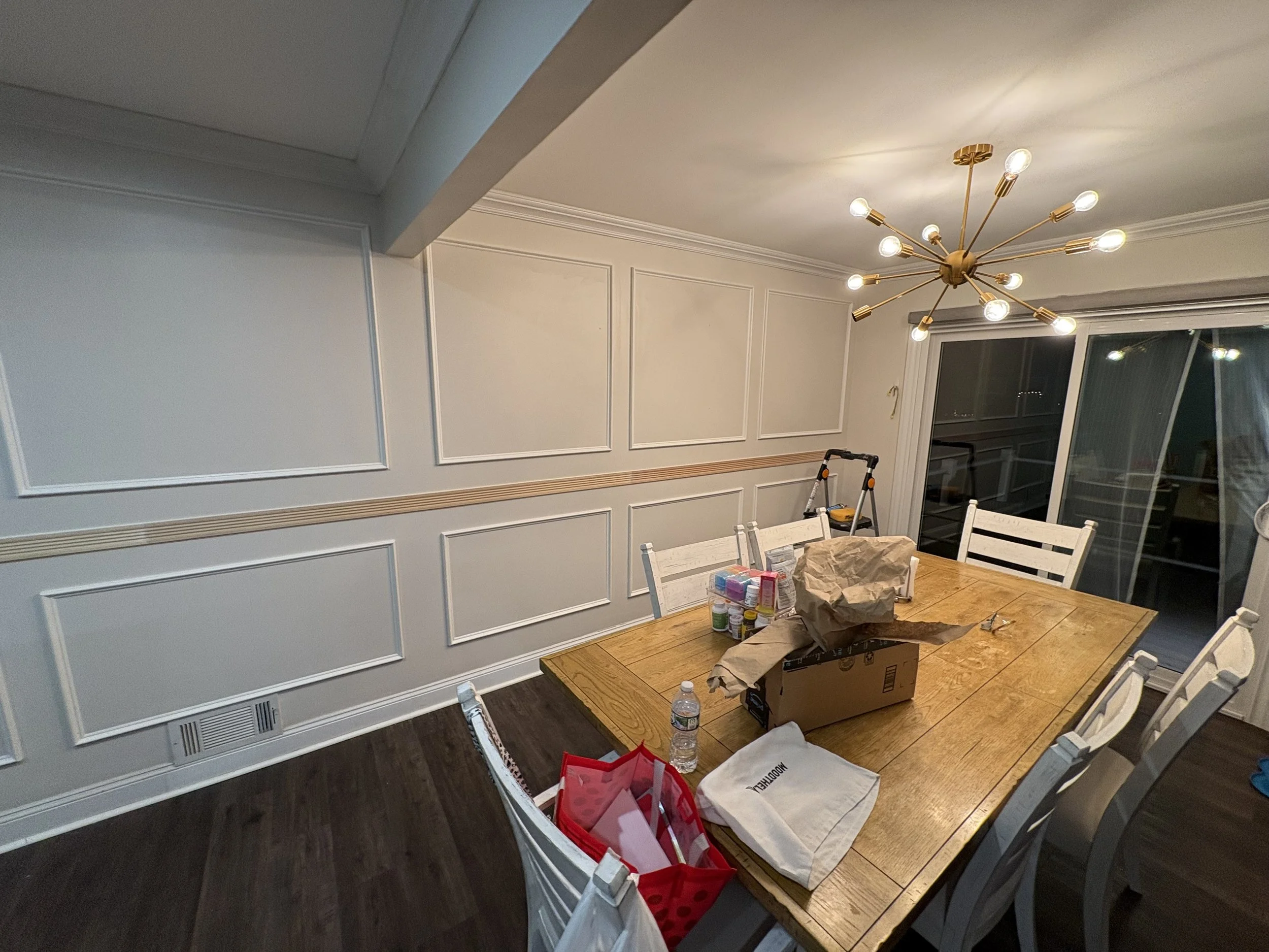 Enhance your interior with custom decorative wall moulding designed to add style, texture, and timeless character. Professional installation brings a polished architectural detail to any room.