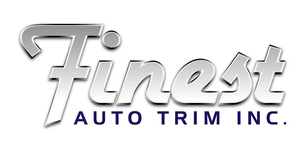 Logo for 'Finest Auto Trim Inc.' with stylized text