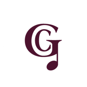 Logo with overlapping dark purple letter G and letter C on a white background.