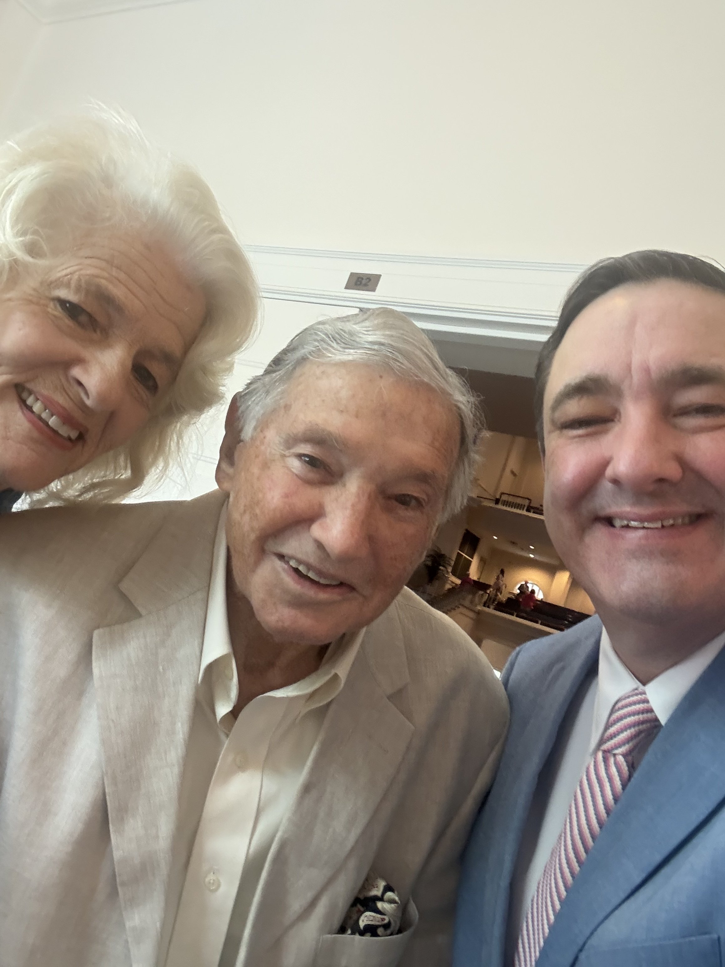 Dad and Mom - Easter Service at FBC Columbia