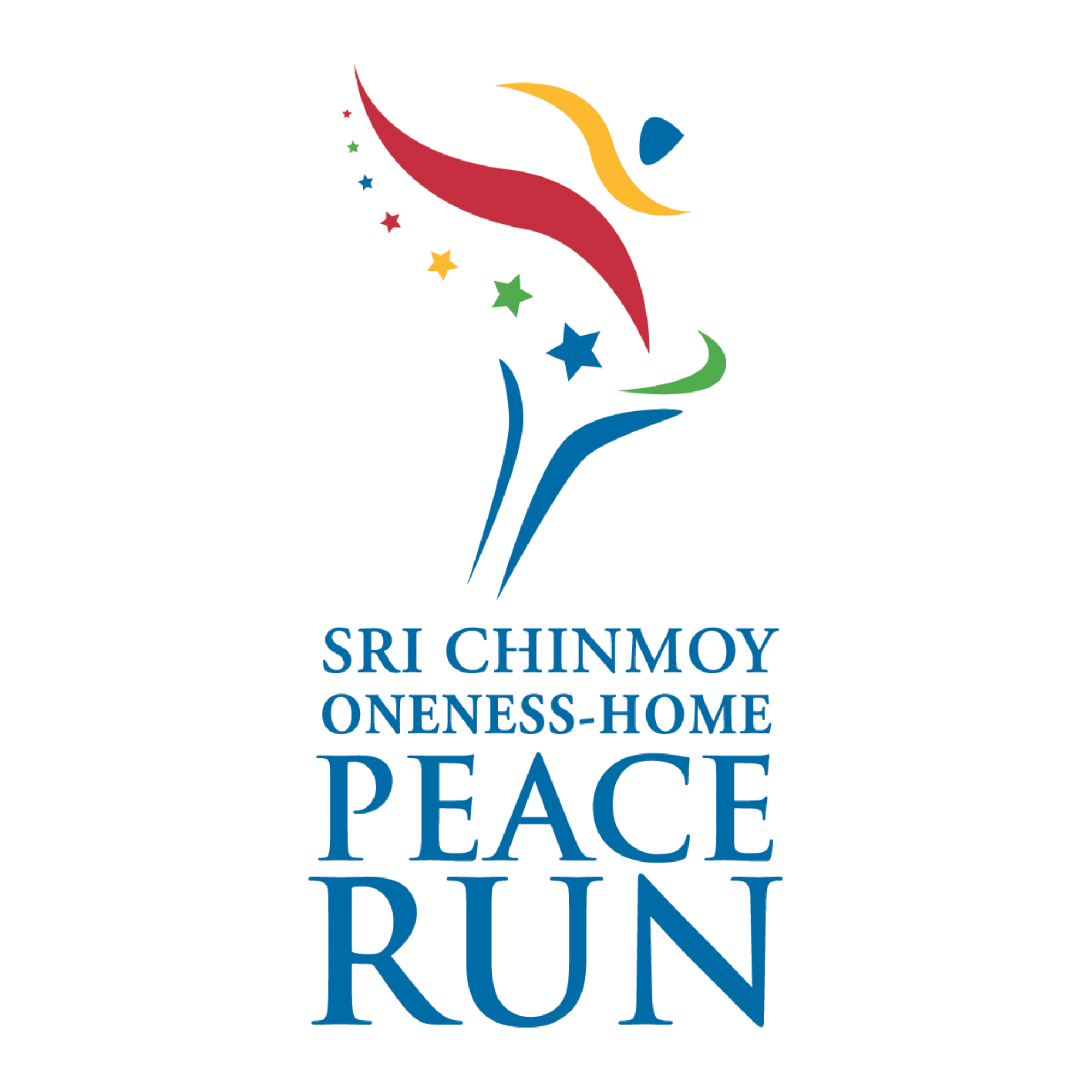 A graphic with colorful, curved arrows pointing from left to right, and the words 'Self Improvement,' 'Oneness Below,' and 'Peace' in blue text at the bottom. The background is black.