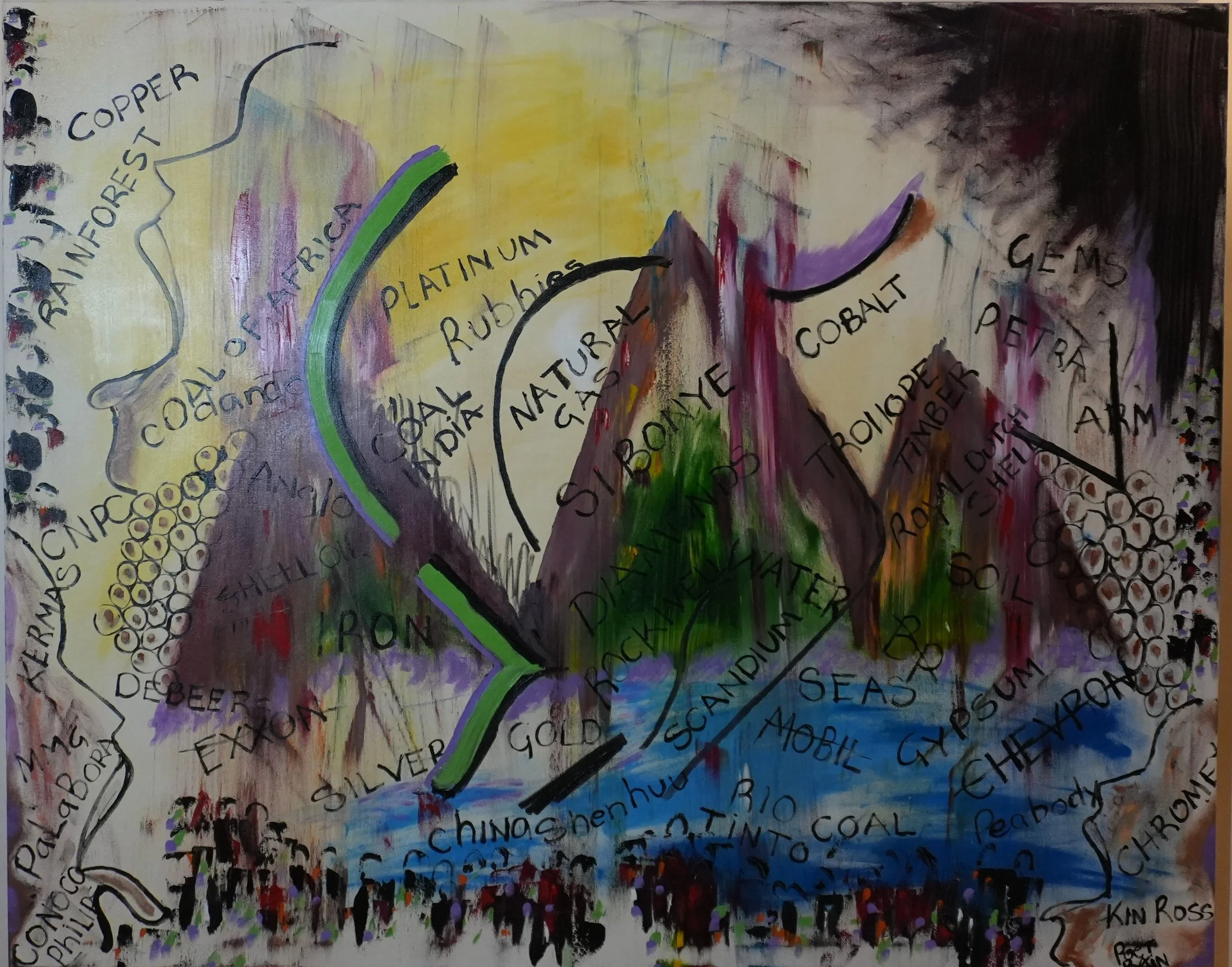 Rape of Mother Earth (48x60)