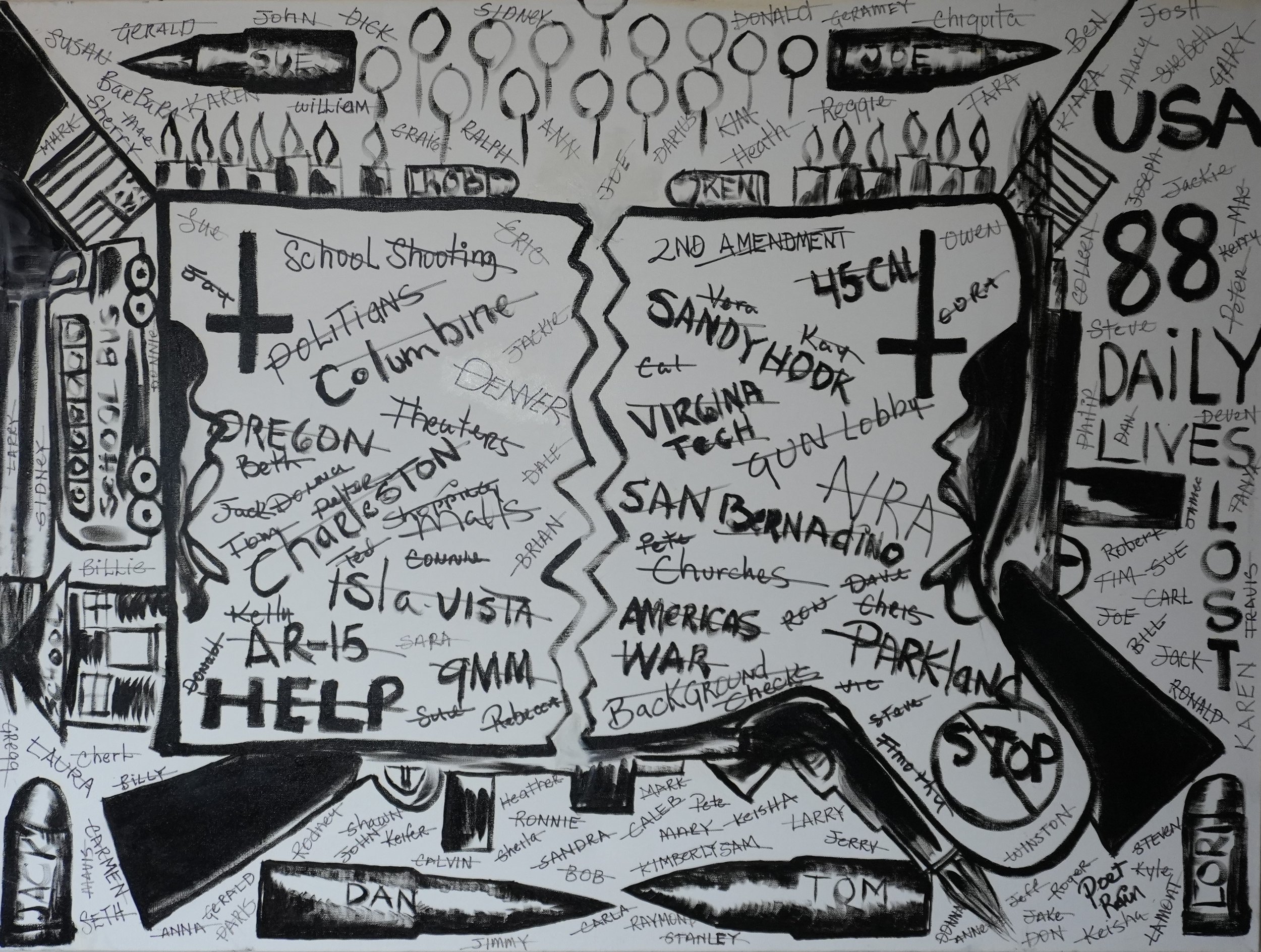 Second Amendment (36x48)