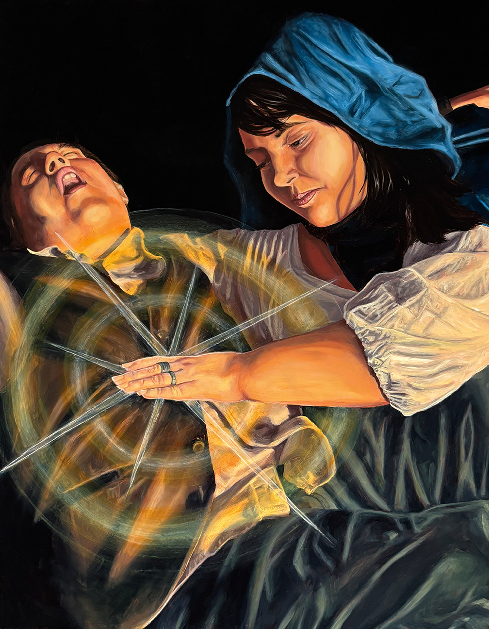 Spare the Dying - Oil on Panel