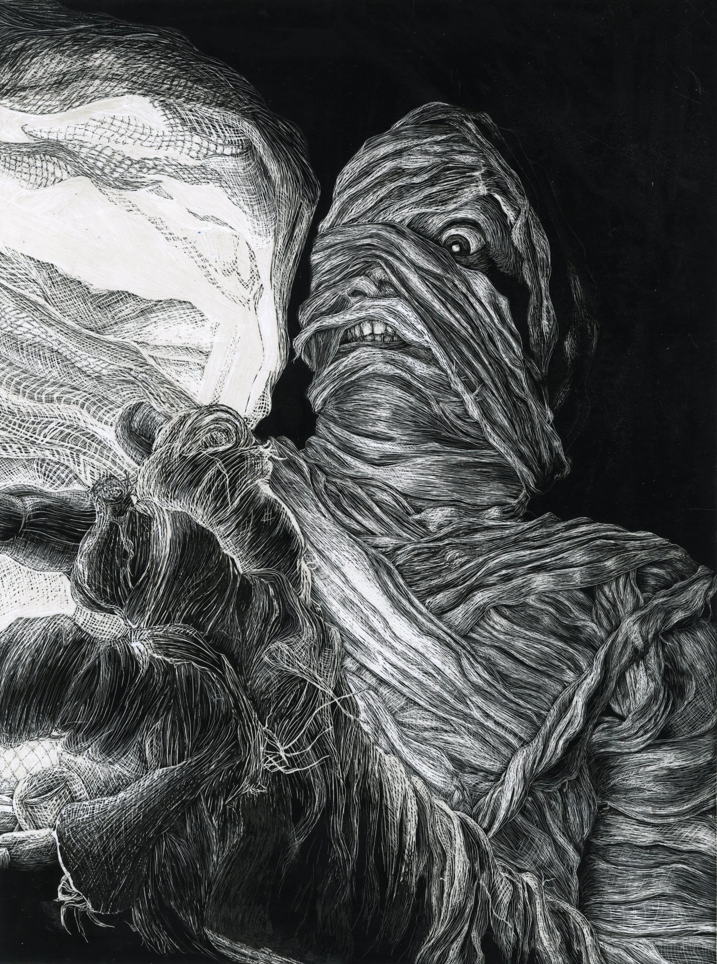 Mummy - Scratch Board