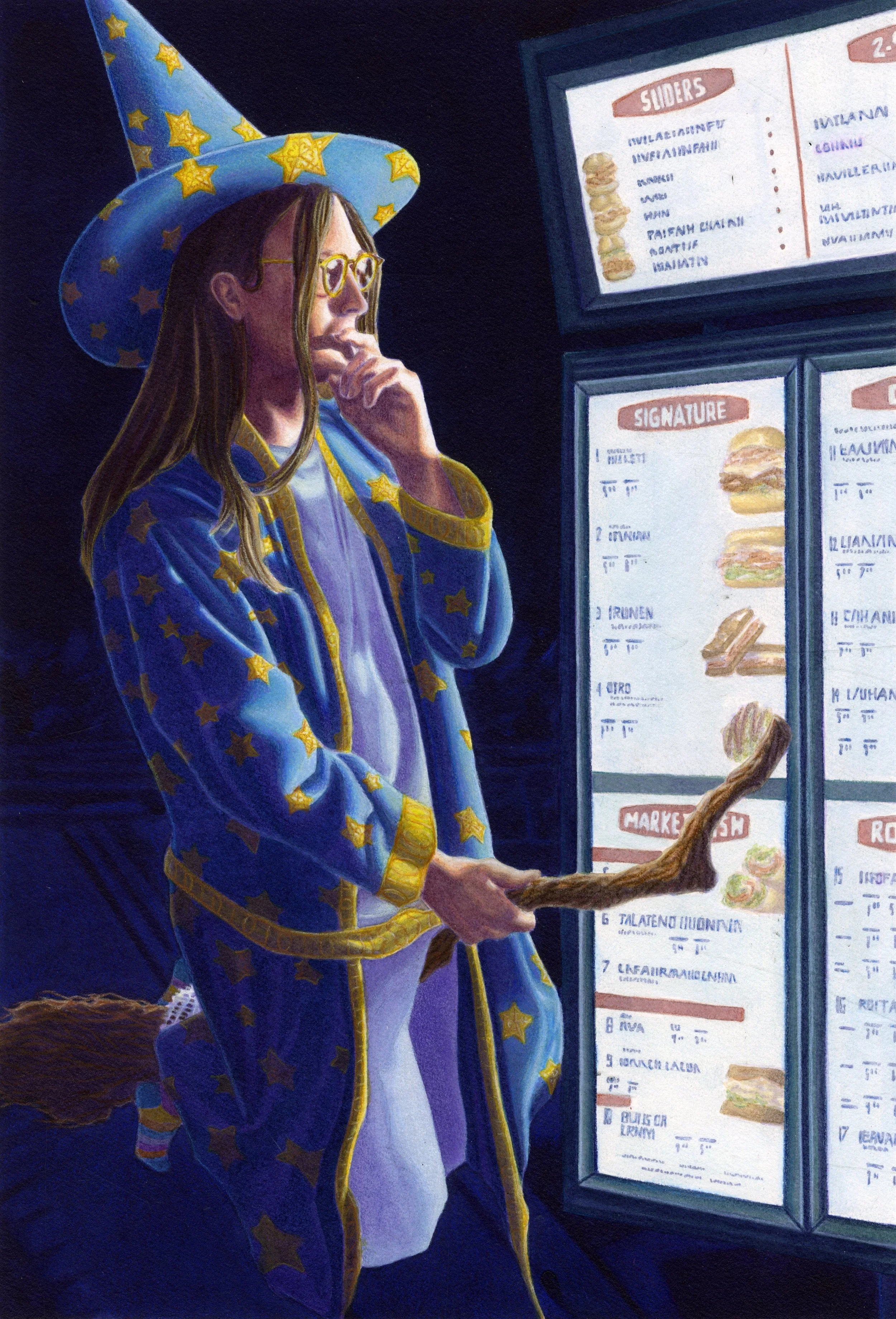 Magical Munchies - Acrylic
