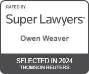 Attorney Owen T. Weaver 2024 Super Lawyers