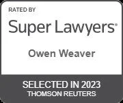 Attorney Owen Weaver 2023 Super Lawyers
