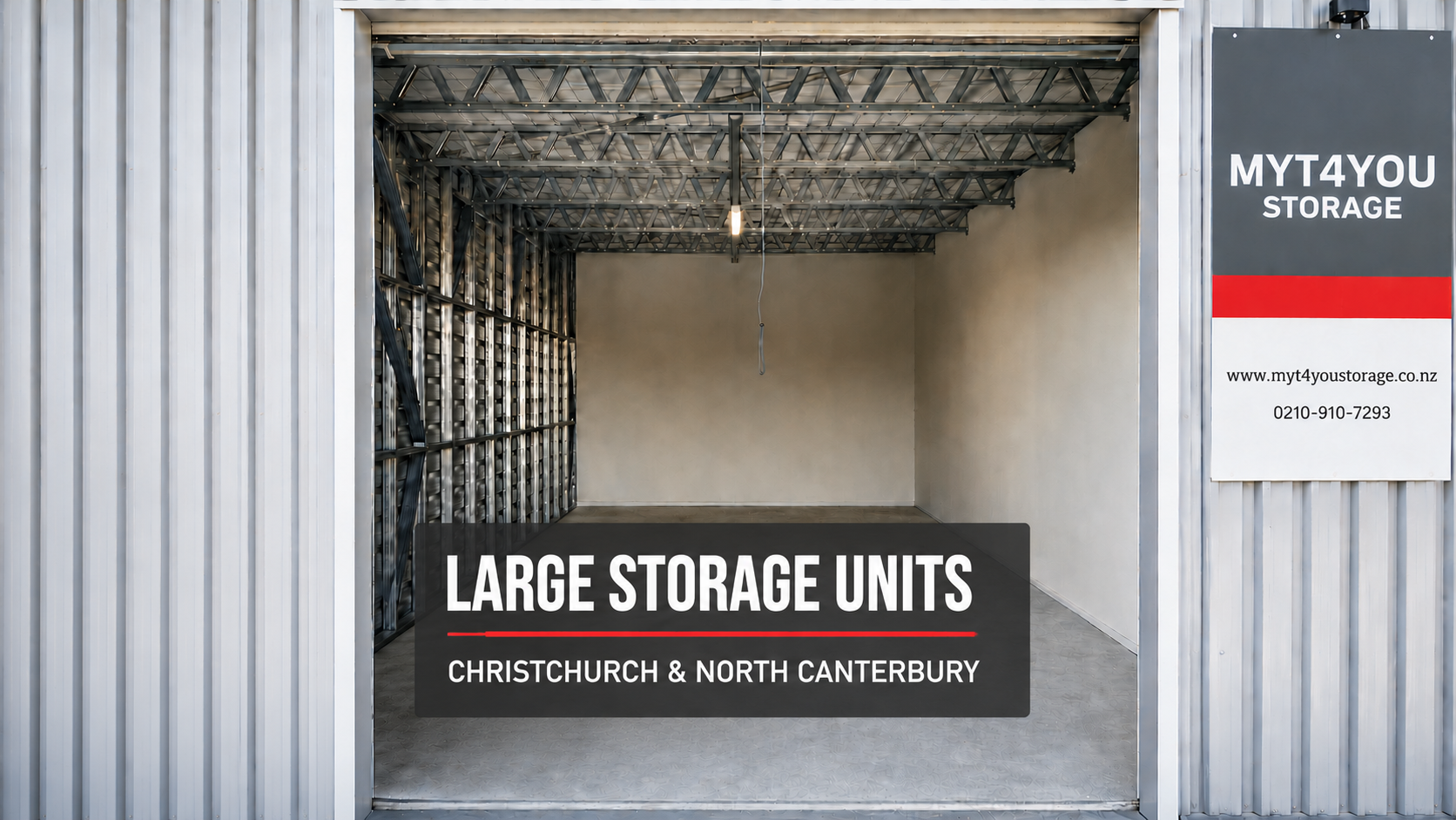  Large Storage Units Christchurch &amp; North Canterbury