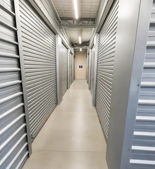 Clean internal storage corridors at Myt4you Storage Ravenswood
