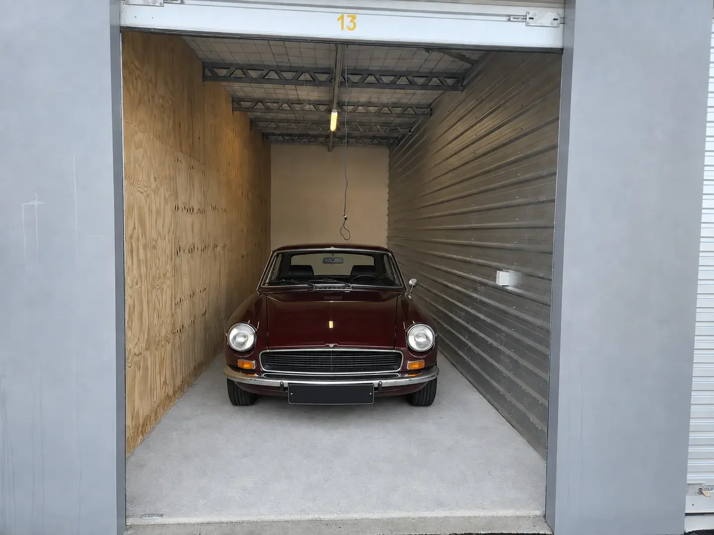 Indoor classic car storage at Myt4you Storage Ravenswood