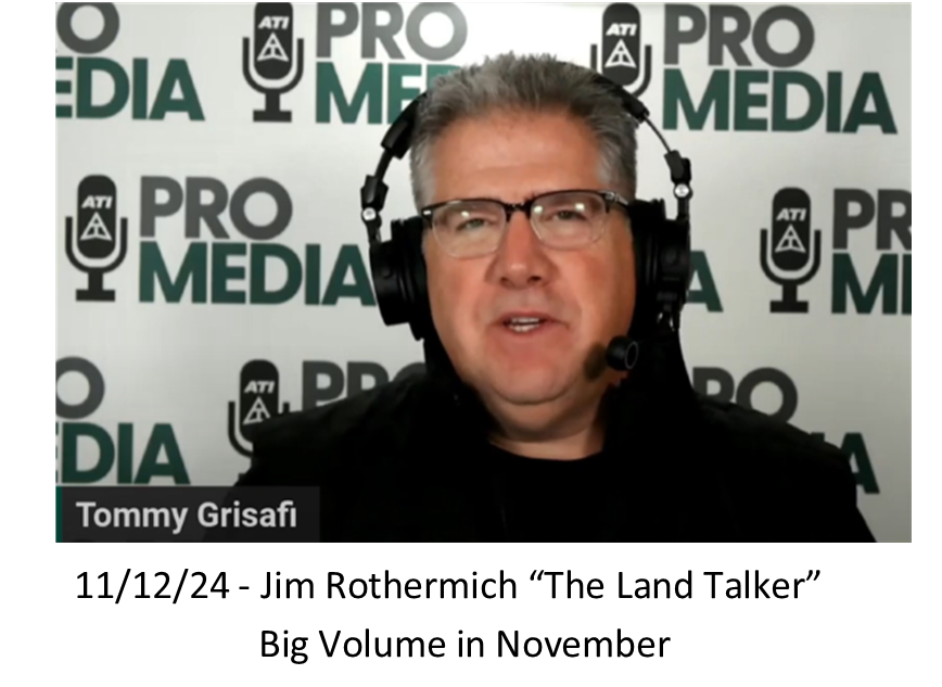 Big Volume in November - A conversation with Tommy Grisafi