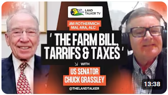 The Farm Bill, Tarrifs &amp; Taxes with Senator Chuck Grassley