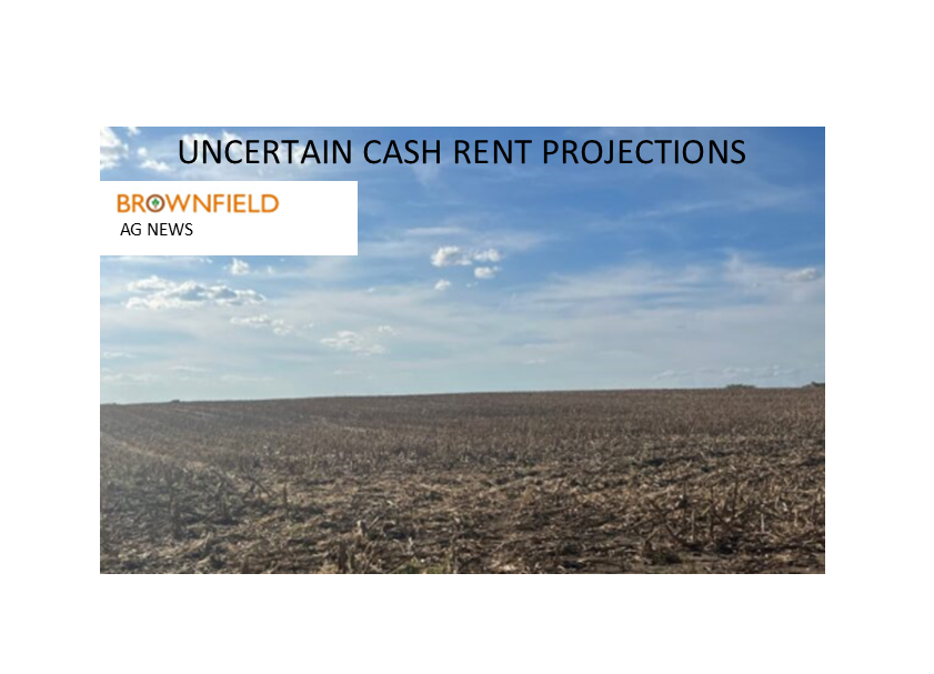 Uncertain cash rent projections