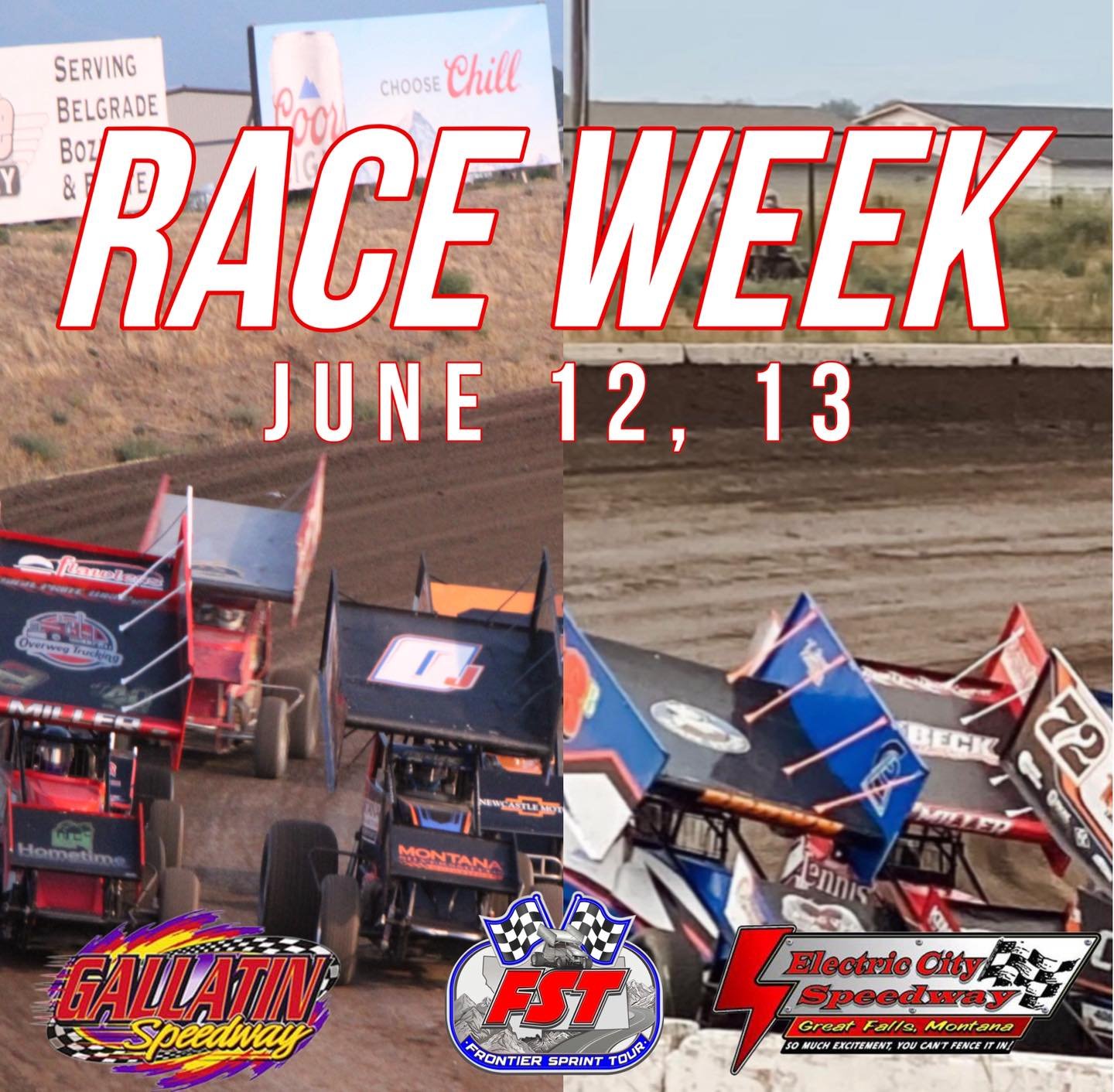 It&rsquo;s our second race week of the season! Catch us in action this weekend, June 12th and 13th, at Gallatin Speedway and Electric City Speedway in Belgrade and Great Falls respectively! #FST26