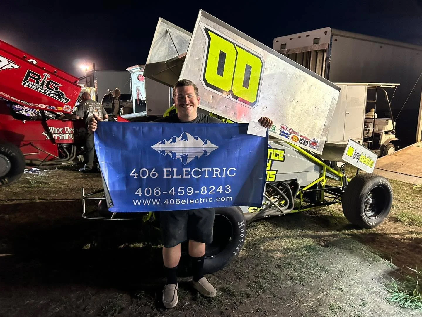 Big shoutout to 406 Electric for supporting our non 360 drivers on Championship Weekend and all season! 
And shoutout to Championship Weekend&rsquo;s non-360 drivers! Just Christian Kinnison at Gallatin Speedway on Friday, and he was joined by Ian My