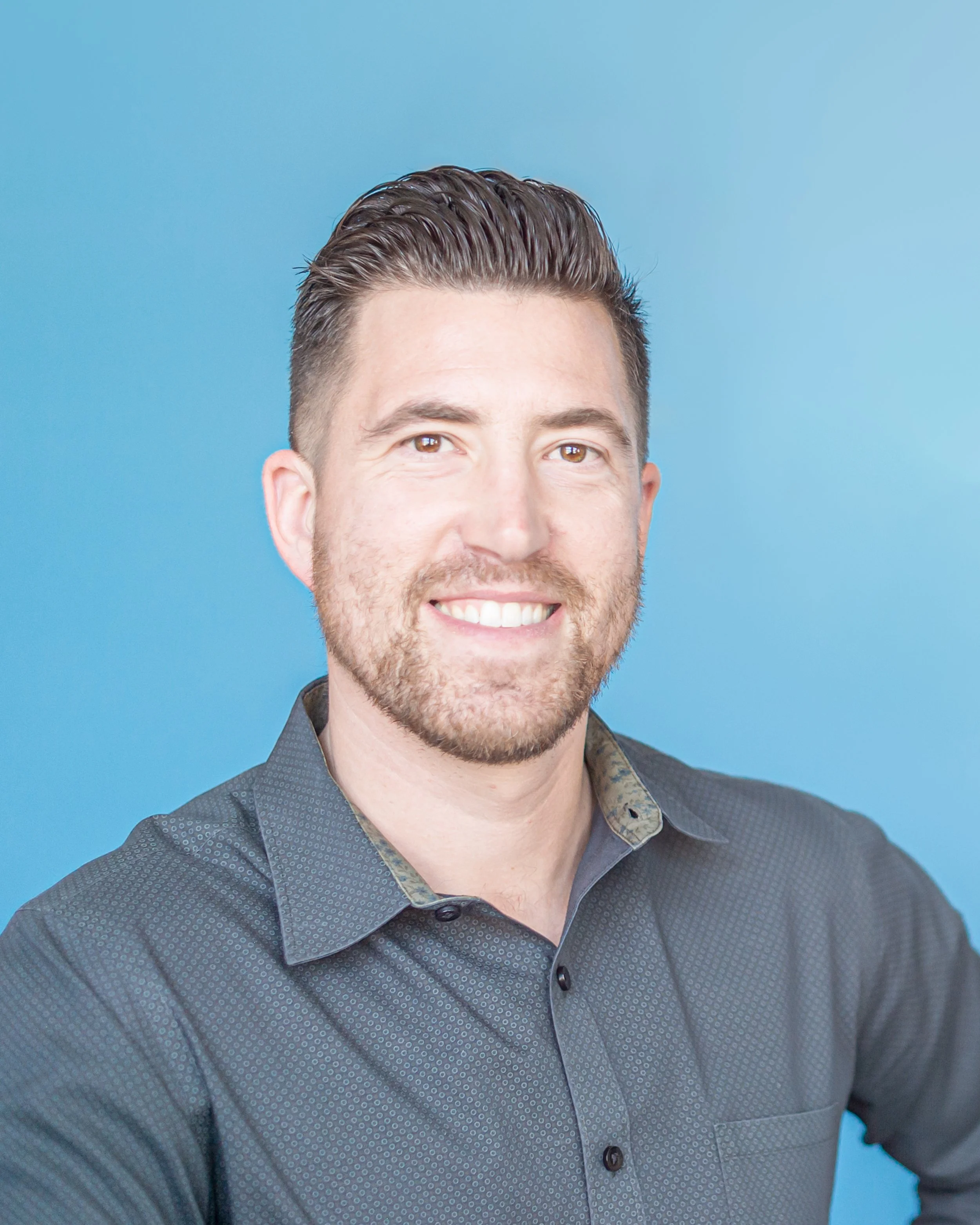 A headshot of Dr Kyle Bryant of ICE