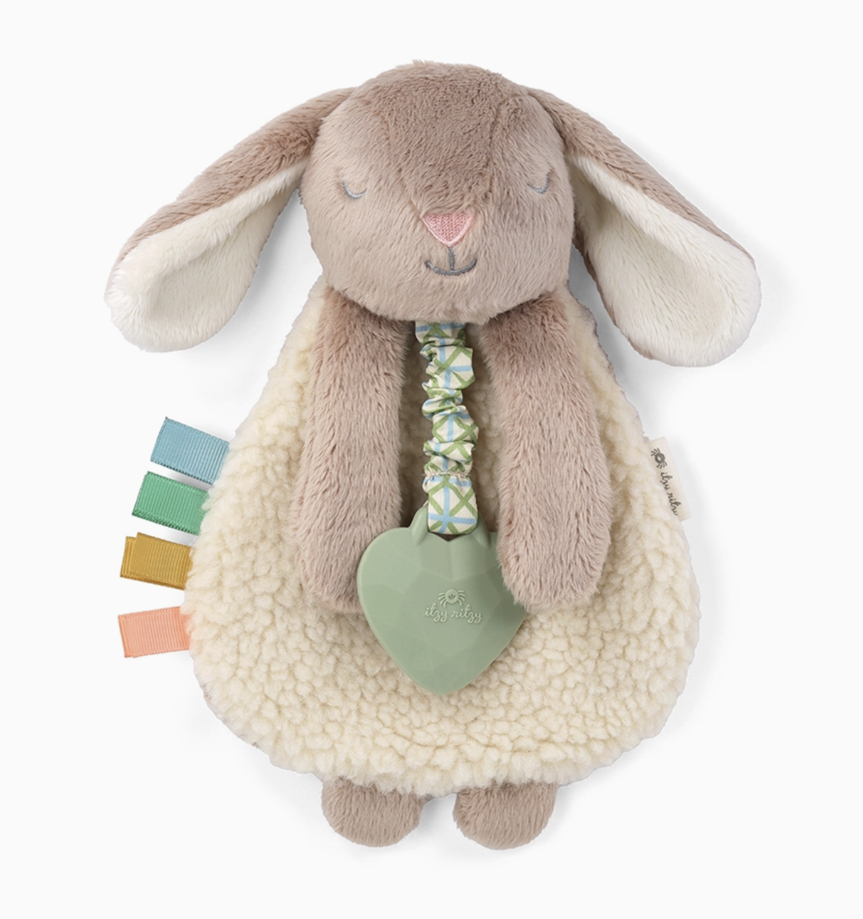 Billie the Taupe Bunny - Itzy Friends Lovey Plush