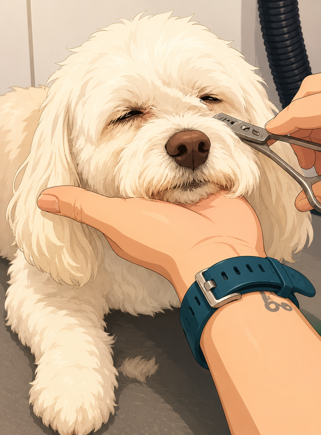 Face Feet and Sani (DOGS)
