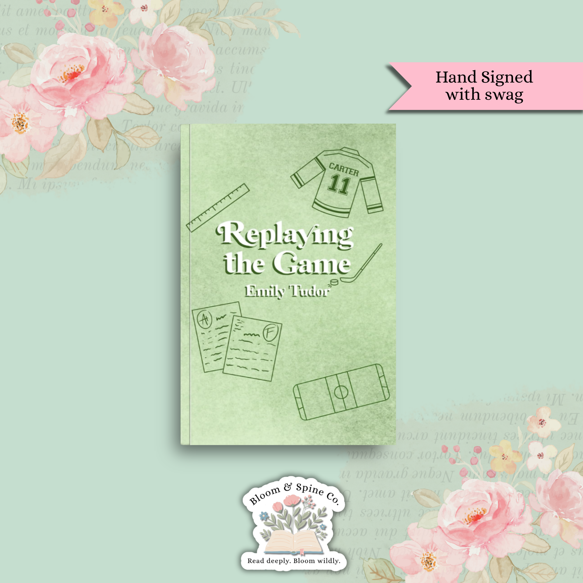 Replaying the Game by Emily Tudor **SIGNED COPY**