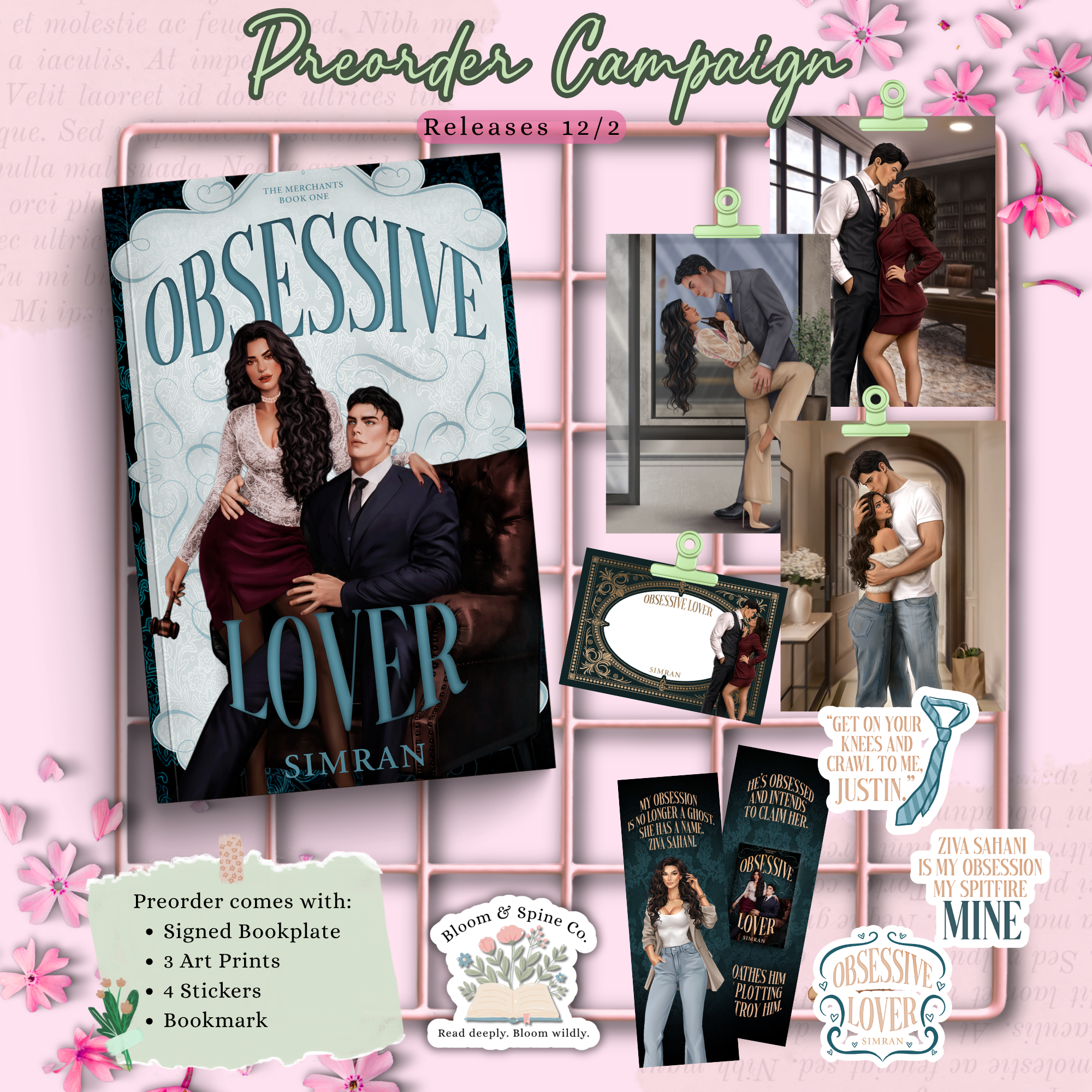 Obsessive Lover by Sim Rann **PREORDER**